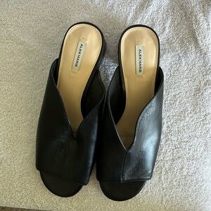 Alex Marie Leather Slip on never worn